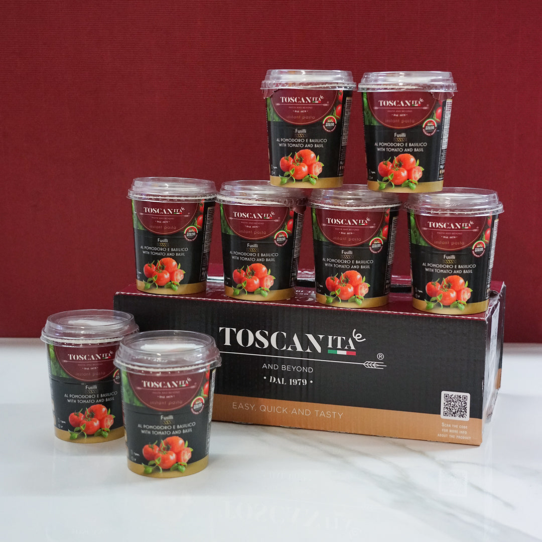 Instant Pasta al Pomodoro e basilico
